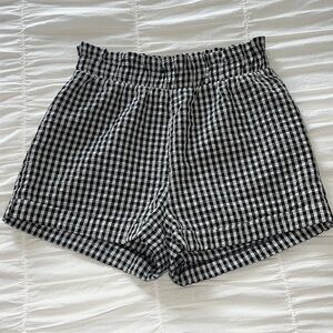 Kendall and Kylie gingham shorts